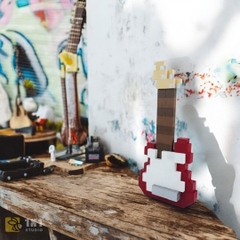 Mô Hình Gỗ Đàn Guitar Điện (size s)