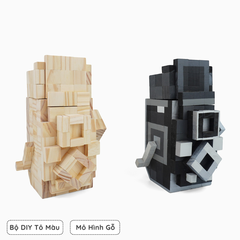 Mô Hình Gỗ Máy Ảnh Hasselblad (Art Toy)