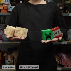 (DIY) Kit Tô Màu Minecraft TNT & Creeper Block