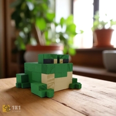 Mô Hình Gỗ Minecraft Frog Ếch (s)