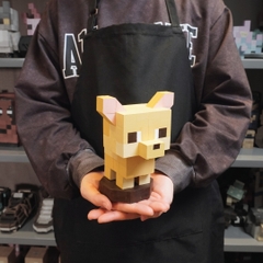 (DIY) Kit Tô Màu Mô Hình Chó Chihuahua Kem (s)