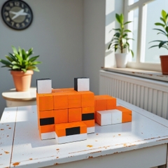 p7. Bộ Lắp Ghép Mô Hình Minecraft Fox Cáo