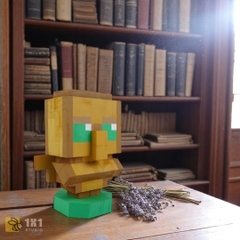 Mô Hình Gỗ Minecraft Totem of Undying 3D (Vật Tổ Trường Sinh)