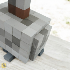 Mô Hình Gỗ Búa Mjolnir Thần Sấm (Art Toy)