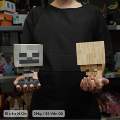 (DIY) Kit Tô Màu Minecraft Skeleton