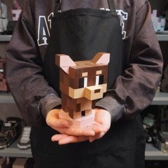 (DIY) Kit Tô Màu Mô Hình Chó Chihuahua Nâu (s)
