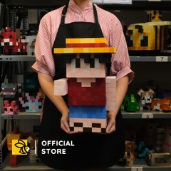 Mô Hình Gỗ Bigsize Lufffy (Art Toy)