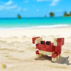 Mô Hình Gỗ Cua (Art Toy)