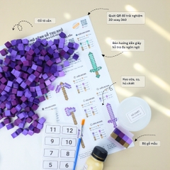 p1. Bộ Lắp Ghép 2 Trang Bị Minecraft Netherite (Thu Nhỏ)