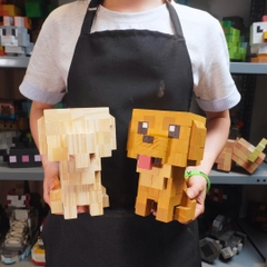 (DIY) Kit Tô Màu Mô Hình Chó Golden Retriever (s)