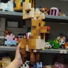 Mô Hình Gỗ Tuần Lộc (Art Toy)