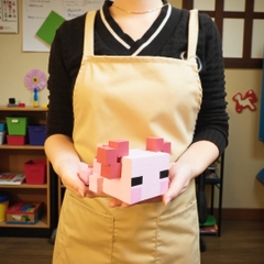 p0. Bộ Lắp Ghép Mô Hình Minecraft Axolotl