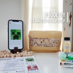 Bộ Chế Tạo 6 Mô Hình Phẳng Decor Thu Nhỏ (Bộ 1)