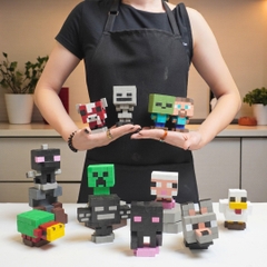 p6. KIT Tự Làm 6 Mô Hình Minecraft Thu Nhỏ Plus (A1)