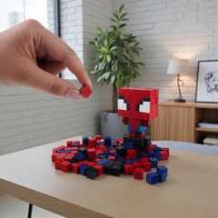 p5. Bộ Lắp Ghép Mô Hình Người Nhện Spider-man (Thu Nhỏ)