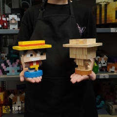Mô Hình Gỗ Luffy