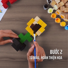 KIT Tự Làm 6 Mô Hình Hoa Gỗ (40 Mẫu)