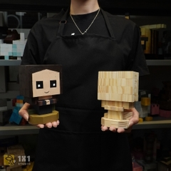 Mô Hình Gỗ Monalisa