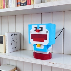 p4. Mô Hình Gỗ Mèo Máy Doraemon