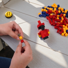 p9. Bộ Lắp Ghép Minecraft Parrot Vẹt (Thu Nhỏ)