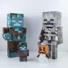 Mô Hình Gỗ Bigsize Minecraft Skeleton (Art Toy)