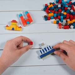 p1. Bộ Lắp Ghép Mô Hình Gỗ Hồ Chí Minh City (i3)