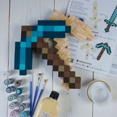 p1. Bộ Chế Tạo 2 Trang Bị Minecraft (2cm)