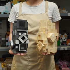 Mô Hình Gỗ Máy Ảnh Hasselblad (Art Toy)