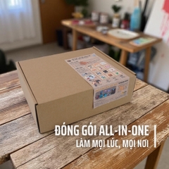 Bộ Chế Tạo 6 Mô Hình Phẳng Decor Thu Nhỏ (Bộ 1)
