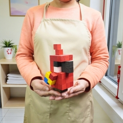 p1. Bộ Lắp Ghép Mô Hình Minecraft Parrot (Vẹt)