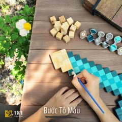 Bộ Lắp Ghép & Tô Màu Nether Kiếm, Cuốc, Rìu, Xẻng *PLUS (STEAM)
