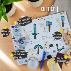 Bộ Chế Tạo 2 Trang Bị Minecraft Netherite