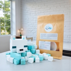 p6. Bộ Lắp Ghép Mô Hình Minecraft Snow Fox (Cáo Tuyết)