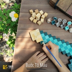 Bộ Lắp Ghép & Tô Màu Nether Kiếm, Cuốc, Rìu, Xẻng (STEAM)
