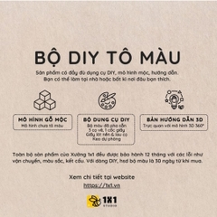(DIY) Kit Tô Màu Đàn Ukulele