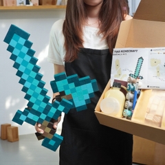 p1. Bộ Chế Tạo 2 Trang Bị Minecraft (2cm)