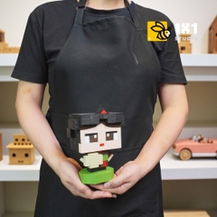 (DIY) Kit Tô Màu Mô Hình Cô Gái Quan Họ