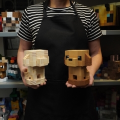 (DIY) Kit Tô Màu Chó Poodle Nâu Nhạt