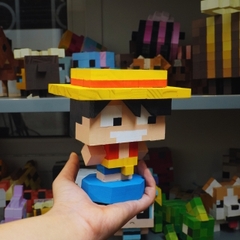 Mô Hình Gỗ Luffy