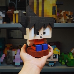 Mô Hình Gỗ Songoku