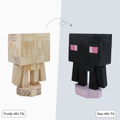 (DIY) Kit Tô Màu Minecraft Enderman (size s)