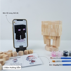 (DIY) Kit Tô Màu Minecraft Enderman (size s)