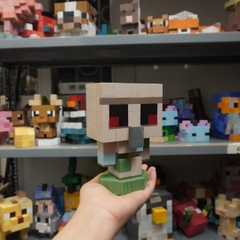 Mô Hình Gỗ Minecraft Golem (size s)