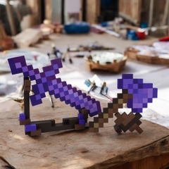 Bộ Lắp Ghép Trang Bị Minecraft Netherite (4 Mẫu)