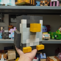 Mô Hình Gỗ Chim Cánh Cụt (Art Toy)