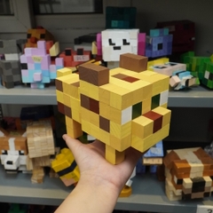 Mô Hình Gỗ Minecraft Ocelot (Art Toy)