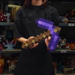 Mô Hình Gỗ Minecraft Pickaxe (Cuốc Nether)