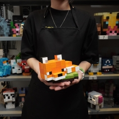 (DIY) Kit Tô Màu Minecraft Cáo Cam (s)
