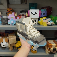 Mô Hình Gỗ Giày Nike Air Jordan 11 Retro Cool Grey (Art Toy)