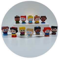 p1. Kit Tự Làm Mô Hình Công Chúa Disney (D1)